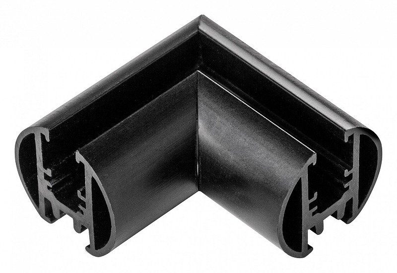 Соединитель угловой L-образный для треков накладных Lightstar Linea 506447 