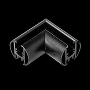 Соединитель угловой L-образный для треков накладных Lightstar Linea 506447 цвет арматуры Черный-1