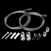 Подвес для трека Lightstar Linea 506570 цвет арматуры Серебро, Черный-1