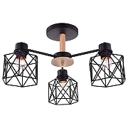 Люстра на штанге Escada Dallas 508/3PL цвет черный