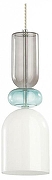 Подвесной светильник Lumion Gillian 5235/1 цвет плафона/подвески Белый, цвет арматуры Хром
