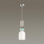 Подвесной светильник Lumion Gillian 5235/1 цвет плафона/подвески Белый, цвет арматуры Хром-1