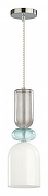 Подвесной светильник Lumion Gillian 5235/1 цвет плафона/подвески Белый, цвет арматуры Хром-2