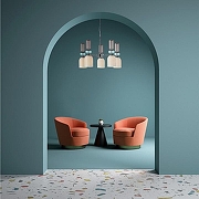 Люстра Lumion Gillian 5235/5 цвет плафона/подвески Белый, цвет арматуры Хром-3