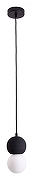 Подвесной светильник Divinare Milano 5407/06 SP-1 цвет плафона/подвески Белый, цвет арматуры Черный-1