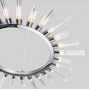 Люстра Bogate's Sole 558 цвет плафона/подвески Прозрачный, цвет арматуры Хром-2