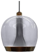 Подвесной светильник Divinare Sonata 5740/17 SP-8 цвет плафона/подвески Прозрачный, цвет арматуры Латунь