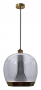 Подвесной светильник Divinare Sonata 5740/17 SP-8 цвет плафона/подвески Прозрачный, цвет арматуры Латунь-1