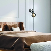 Спот Escada Carlo 593/1A цвет плафона/подвески Хром, цвет арматуры Хром, Черный-4