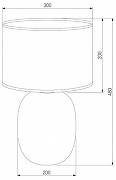 Настольная лампа TK Lighting Melody 5986 Melody цвет плафона/подвески Оранжевый, цвет арматуры Оранжевый-3