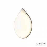 Накладной светильник iLedex Omega 6008W-18W-3000K WH-GL цвет плафона/подвески Белый, цвет арматуры Золото-1