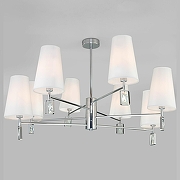 Люстра на штанге Eurosvet Milazzo 60137/8 хром цвет хром