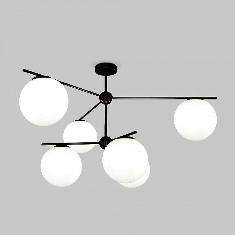 Люстра на штанге Eurosvet Marbella 60147/6 черный 