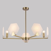 Люстра на штанге Eurosvet Marble 60158/5 латунь цвет латунь