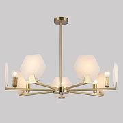 Люстра на штанге Eurosvet Marble 60158/7 латунь цвет латунь