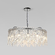 Люстра Eurosvet Blitz 60159 хром/ прозрачный хрусталь Strotskis цвет хром-1