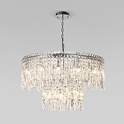 Люстра Eurosvet Blitz 60160 хром/ прозрачный хрусталь Strotskis цвет хром-1