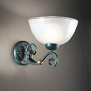 Бра MM Lampadari Impero 6064/A1 V0431 цвет плафона/подвески Белый, цвет арматуры Зеленый-1