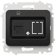 Розетка Ethernet RJ-45 без рамки Elbi Eleсtriс Jazz 607-004800-247 -1