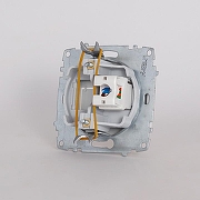 Розетка Ethernet RJ-45 без рамки Elbi Eleсtriс Jazz 607-006200-247 цвет Белый-1