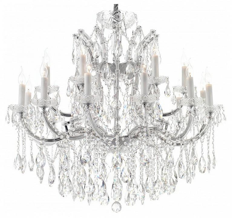 Люстра iLamp Diamond 6071-18 CR+CL 