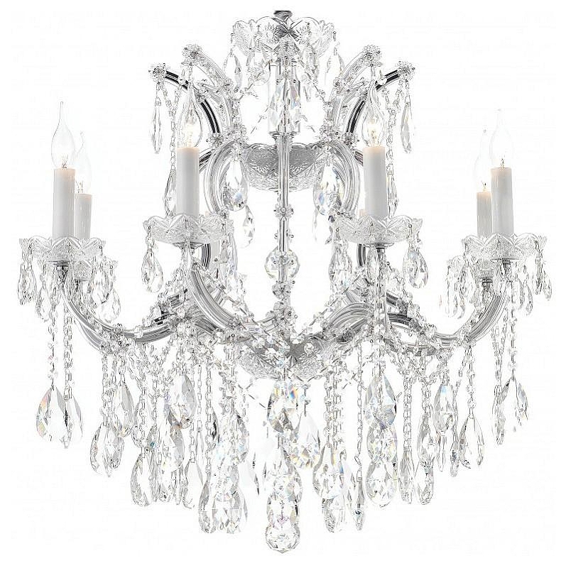 Люстра iLamp Diamond 6071-8 CR+CL 