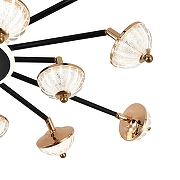 Люстра Escada Meteor 630/A LED BL цвет плафона/подвески Белый, Золото, цвет арматуры Золото, Черный-4