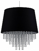 Подвесной светильник Escada Charm 652/5S Black цвет плафона/подвески Прозрачный, Черный, цвет арматуры Хром