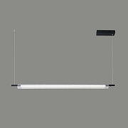 Подвесной светильник Lumion Roll 6549/18L цвет плафона/подвески Прозрачный, цвет арматуры Черный-2