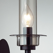 Бра Lumion Madonna 6555/1W цвет плафона/подвески Светло-серый, цвет арматуры Черный-4