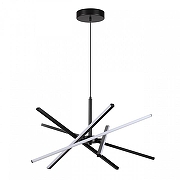 Люстра Lumion Parker 6563/60L цвет плафона/подвески Белый, Черный, цвет арматуры Черный-1