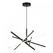 Люстра Lumion Parker 6563/60L цвет плафона/подвески Белый, Черный, цвет арматуры Черный-2