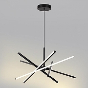 Люстра Lumion Parker 6563/60L цвет плафона/подвески Белый, Черный, цвет арматуры Черный-3