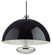 Подвесной светильник Lumion Globe 6568/6L цвет плафона/подвески Хром, Черный, цвет арматуры Черный