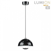 Подвесной светильник Lumion Globe 6568/6L цвет плафона/подвески Хром, Черный, цвет арматуры Черный-2