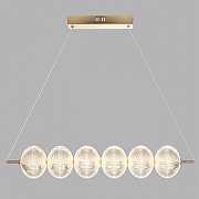 Подвесной светильник Lumion Caprice 6577/36L цвет плафона/подвески Прозрачный, цвет арматуры Золото-1