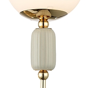 Бра Lumion Vivien 6580/1W цвет плафона/подвески Белый, цвет арматуры Золото, Серый-4