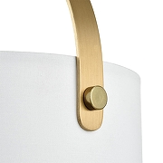 Подвесной светильник Lumion Jane 6593/3A цвет плафона/подвески Белый, Прозрачный, цвет арматуры Латунь-5