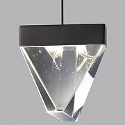 Подвесной светильник Odeon Light Ray 6677/5L цвет плафона/подвески Прозрачный, цвет арматуры Черный