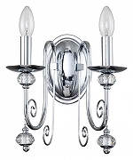 Бра Escada Shine 678/2A Chrome цвет плафона/подвески Прозрачный, цвет арматуры Хром