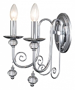 Бра Escada Shine 678/2A Chrome цвет плафона/подвески Прозрачный, цвет арматуры Хром-2