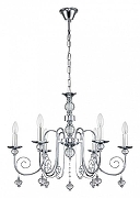 Подвесной светильник Escada Shine 678/6PL Chrome цвет плафона/подвески Прозрачный, цвет арматуры Хром-1