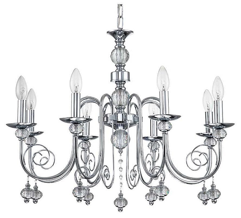 Подвесной светильник Escada Shine 678/8PL Chrome 