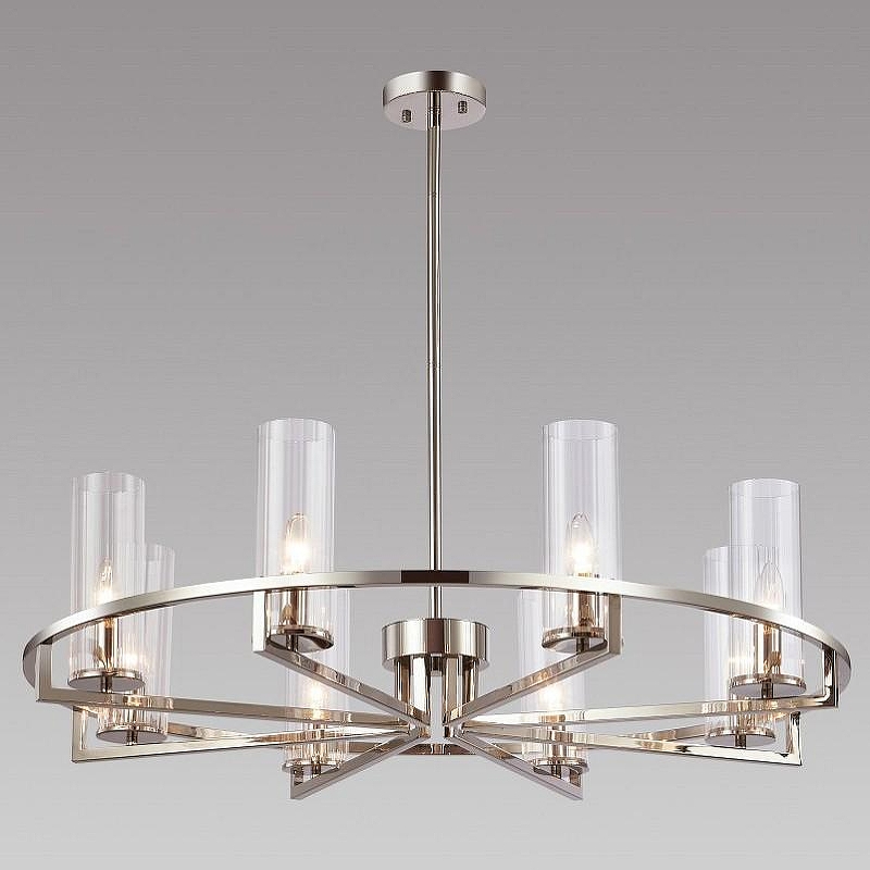 Люстра на штанге iLamp Evolution 6806-8 NIC 