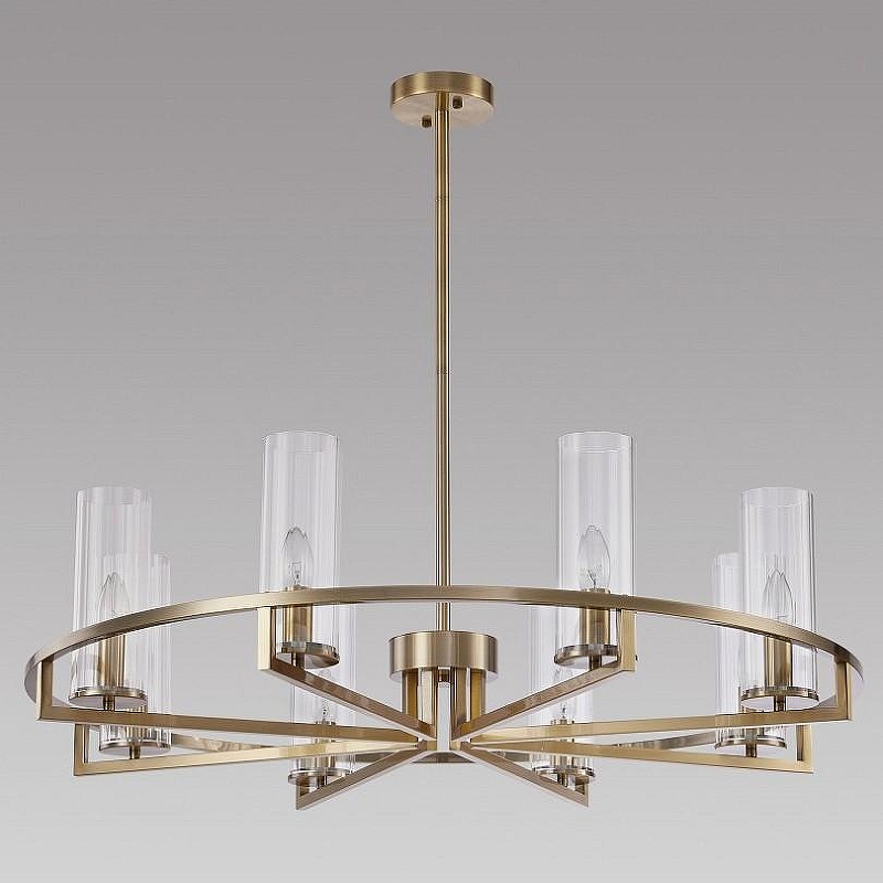 Люстра на штанге iLamp Evolution 6806-8 QGD 