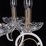 Люстра De City Свеча 683015008 цвет плафона/подвески Прозрачный, цвет арматуры Белый-5