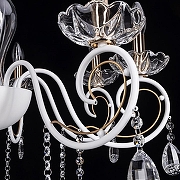 Люстра De City Свеча 683015008 цвет плафона/подвески Прозрачный, цвет арматуры Белый-6