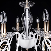 Люстра De City Свеча 683015008 цвет плафона/подвески Прозрачный, цвет арматуры Белый-7