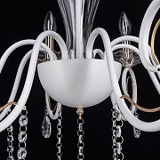 Люстра De City Свеча 683015008 цвет плафона/подвески Прозрачный, цвет арматуры Белый-8