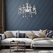 Люстра De City Свеча 683015008 цвет плафона/подвески Прозрачный, цвет арматуры Белый-11